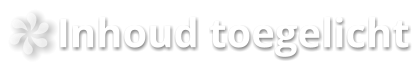 Inhoud toegelicht